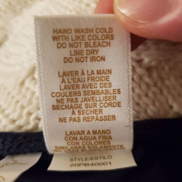 Anne Cole Plus Size Swim Skirt size 22W in Navy - Picture 12 of 12